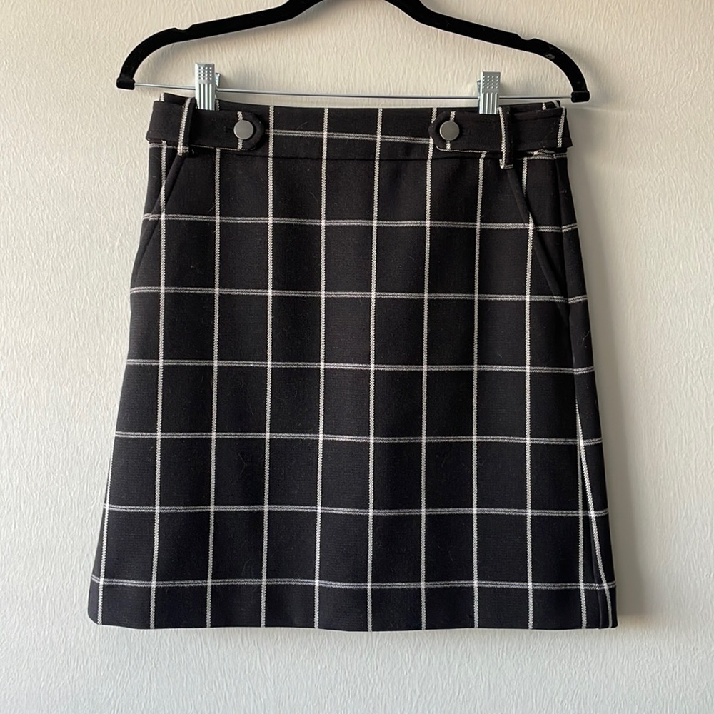 LOFT Plaid Skirt Size 0